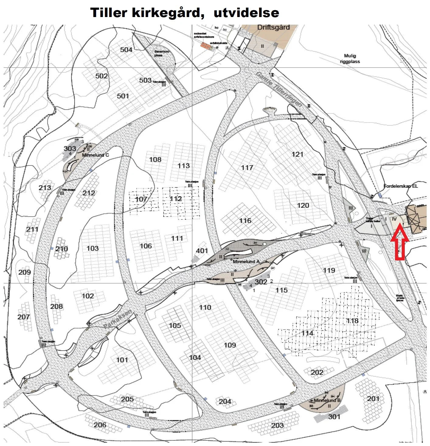 Tiller gravplass